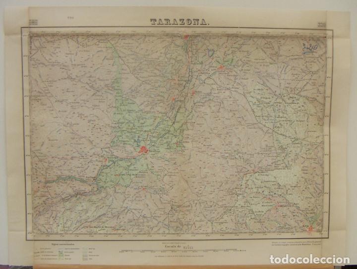 Militaria: MAPA DE TARAZONA 1&ordf; EDICION 1932 - Foto 1