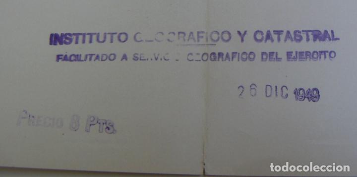 Militaria: MAPA DE PE&Ntilde;AFIEL 1&ordf; EDICION 1935 - Foto 8