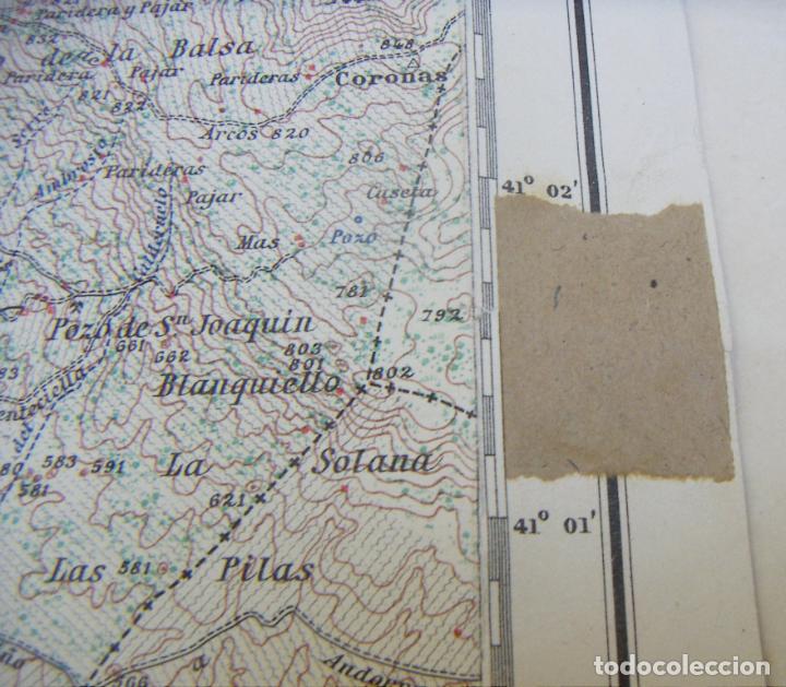Militaria: MAPA DE MUNIESA 1&ordf; EDICION 1935 - Foto 4