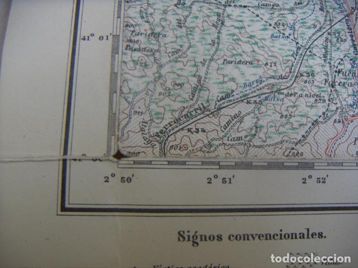 Militaria: MAPA DE MUNIESA 1&ordf; EDICION 1935 - Foto 5
