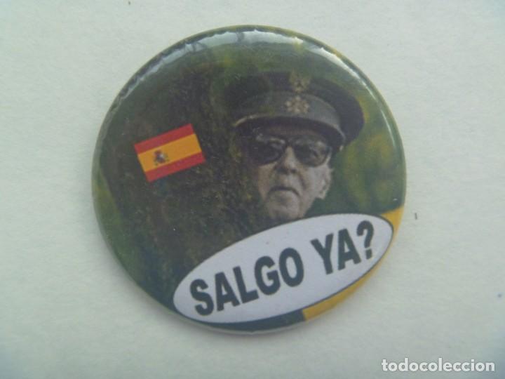 Military Antiques: CHAPITA DEL CAUDILLO FRANCISCO FRANCO : SALGO YA ?