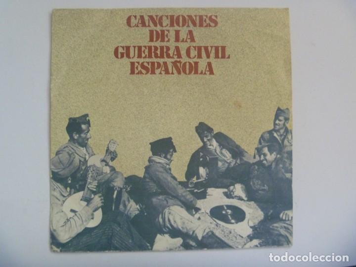 Militaria: DISCO CANCIONES GUERRA CIVIL: FALANGISTA SOY, NOVIO DE LA MUERTE, AY CARMELA, DEFENSA DE MADRID