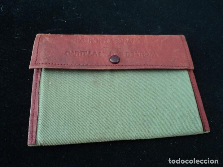 Militaria: BOLSA PORTA DOCUMENTOS -CARTILLA MILITAR DE TROPA EJERCITO ESPA&Ntilde;OL -
