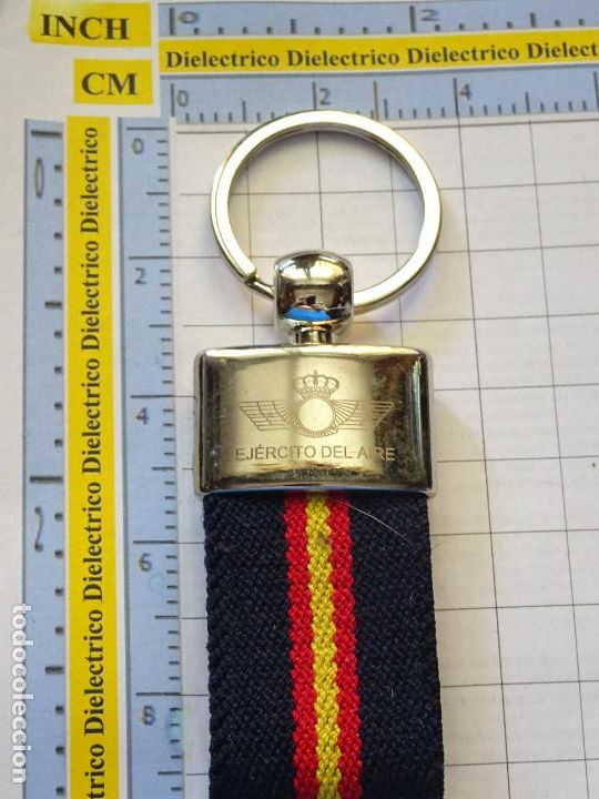 Militaria: LLAVERO MILITAR. EJ&Eacute;RCITO DEL AIRE - Foto 1