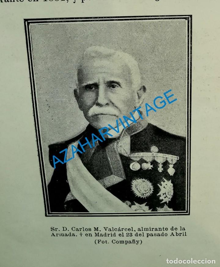 1903 d.carlos m.valcarcel almirante de la arm Buy Military