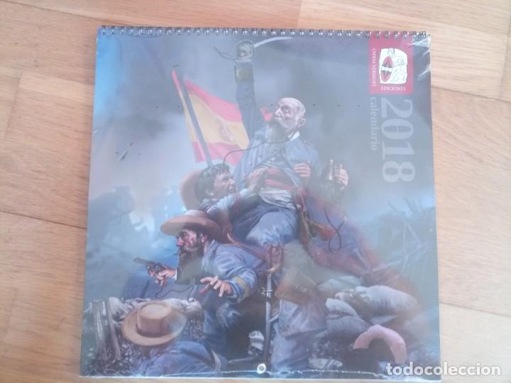 Militaria: Calendario militar descatalogado Desperta ferro batallas, guerra