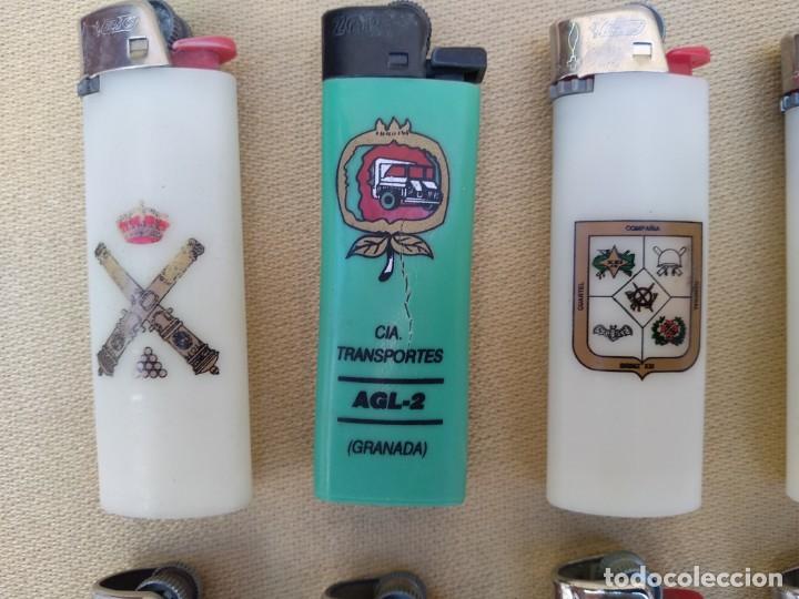 Militaria: lote mecheros ENCENDEDOR ejercito espa&ntilde;ol - Foto 2