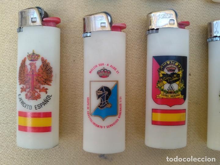 Militaria: lote mecheros ENCENDEDOR ejercito espa&ntilde;ol - Foto 6