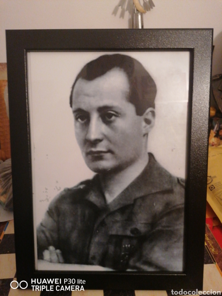 Militaria: Cuadro de Jos&eacute; Antonio primo de rivera - Foto 1