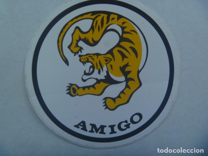Military Antiques: AVIACION : PEGATINA DEL TIGRE DE LA LEGION , AMIGO