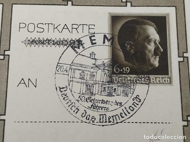 Militaria: POSTAL ORIGINAL ADOLF HITLER - Foto 3