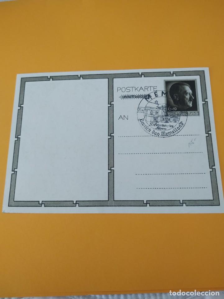 Militaria: POSTAL ORIGINAL ADOLF HITLER - Foto 2