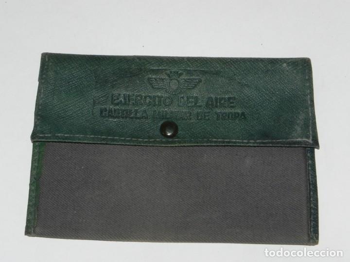 Militaria: EJERCITO DEL AIRE. CARTERA DE LA CARTILLA MILITAR DE TROPA.