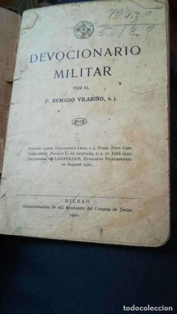 Militaria: DEVOCIONARIO MILITAR DE 1921 - Foto 3