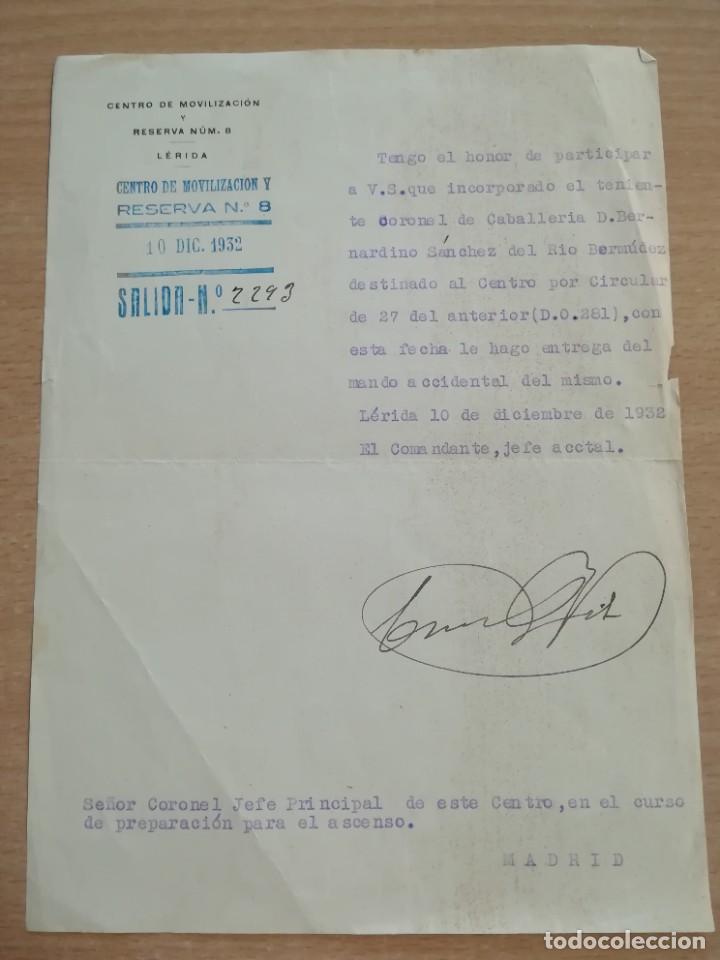 Militaria: DIVERSA DOCUMENTACI&Oacute;N CORONEL DEL EJ&Eacute;RCITO LA MAYOR&Iacute;A DE ELLAS DE 1931 - Foto 2