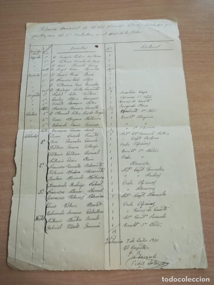 Militaria: DIVERSA DOCUMENTACI&Oacute;N CORONEL DEL EJ&Eacute;RCITO LA MAYOR&Iacute;A DE ELLAS DE 1931 - Foto 9