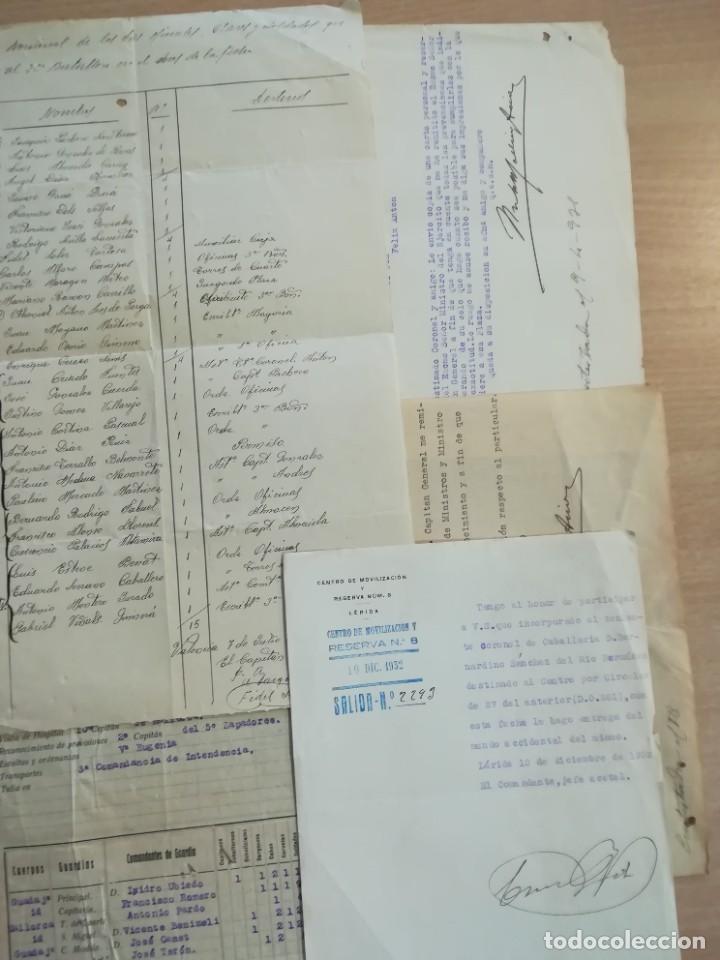 Militaria: DIVERSA DOCUMENTACI&Oacute;N CORONEL DEL EJ&Eacute;RCITO LA MAYOR&Iacute;A DE ELLAS DE 1931 - Foto 28