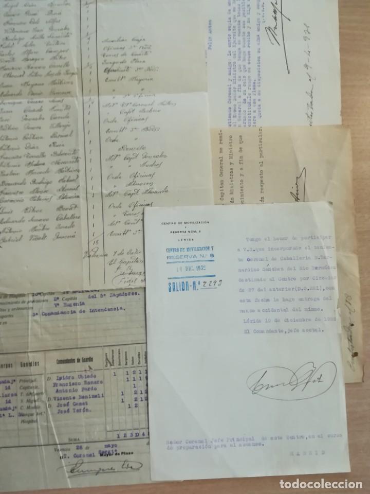 Militaria: DIVERSA DOCUMENTACI&Oacute;N CORONEL DEL EJ&Eacute;RCITO LA MAYOR&Iacute;A DE ELLAS DE 1931 - Foto 29