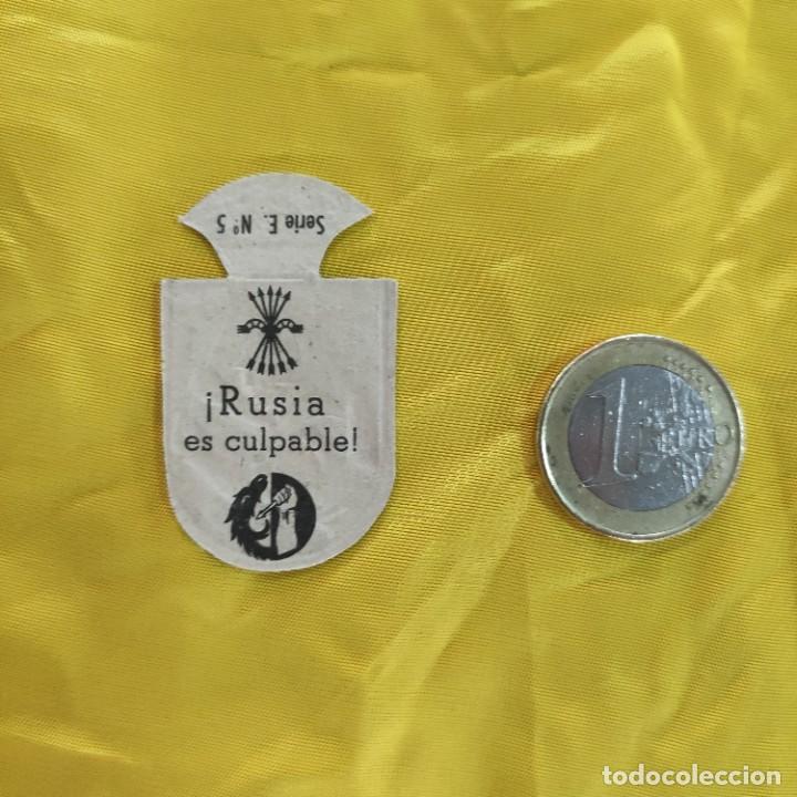 Militaria: Emblema de la divisi&oacute;n azul 2gm - Foto 3