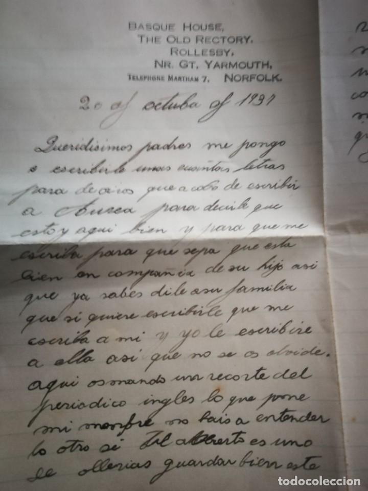 carta guerra civil española año 1937  Comprar Propaganda militar y