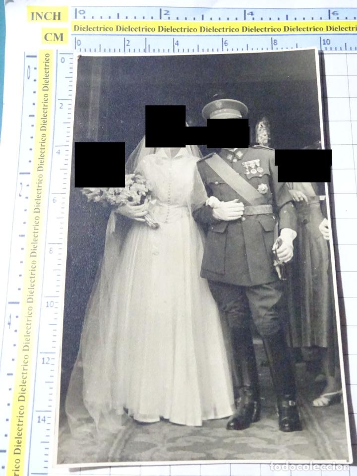 Militaria: FOTO FOTOGRAF&Iacute;A MILITAR. BODA. CAPIT&Aacute;N - CORONEL DE INFANTER&Iacute;A EJ&Eacute;RCITO ESPA&Ntilde;OL.