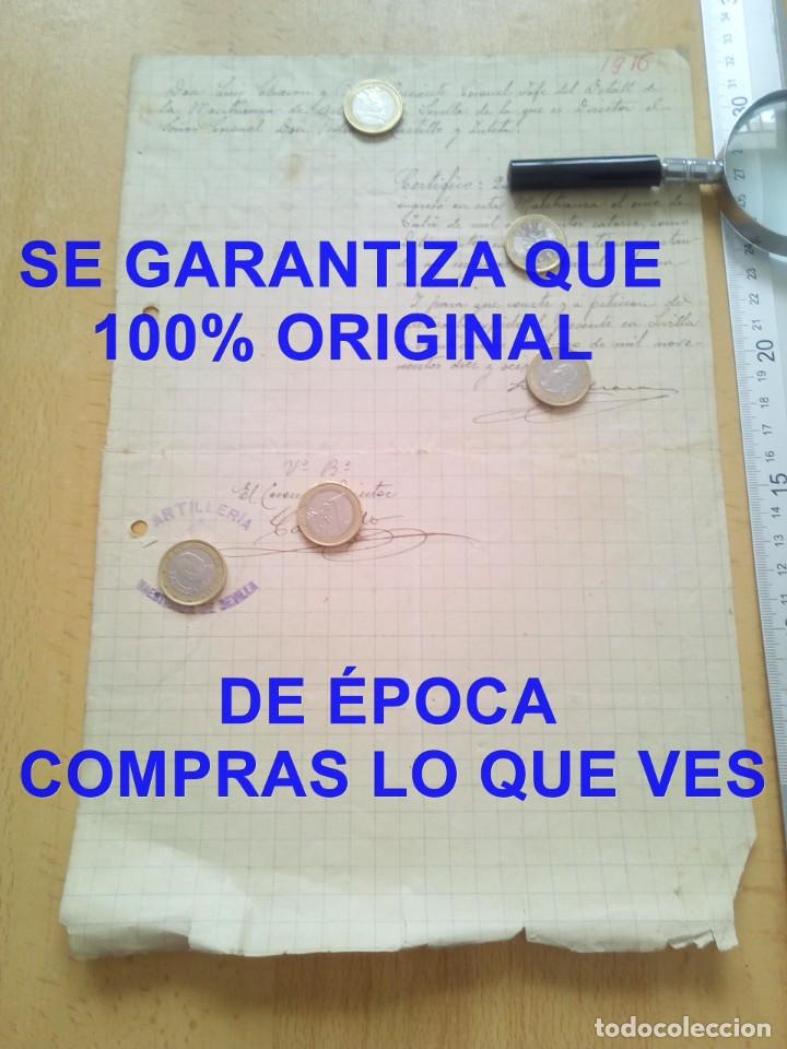 Militaria: 1916 PEDRO DEL CASTILLO ZULETA FIRMA BETIS MASON SEVILLANO REPRESALIADO E21