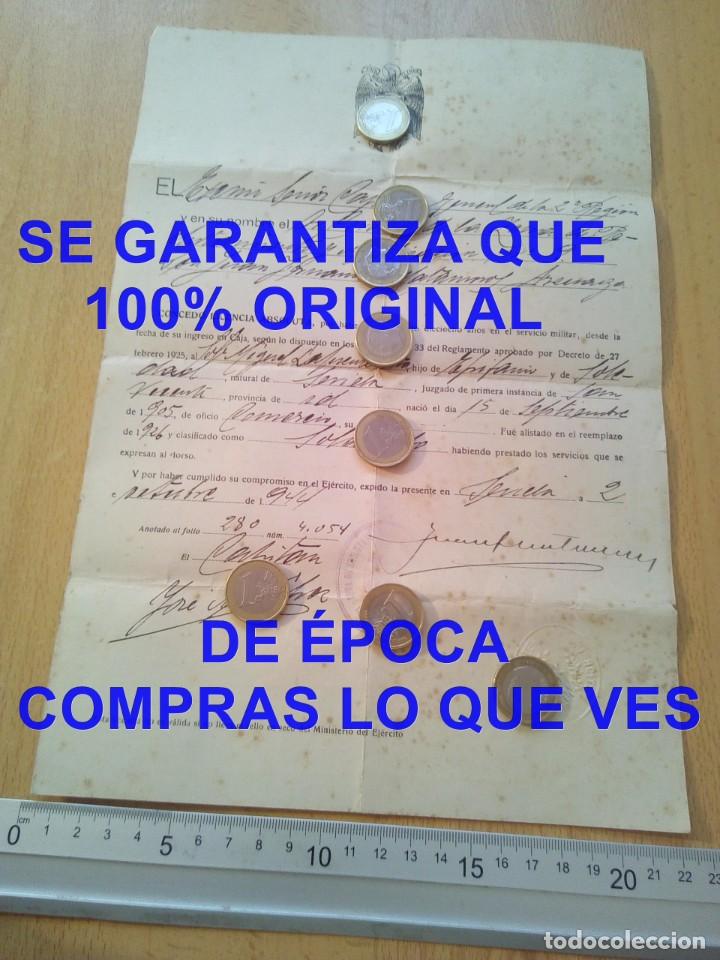 Military Antiques: HISTORIAL MILITAR LICENCIA ABSOLUTA SEVILLA SOLDADO 1944 E21