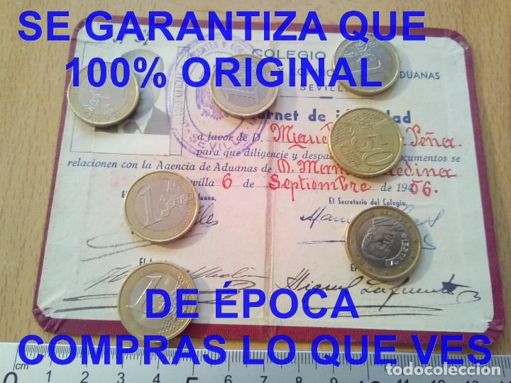 Military Antiques: 1856 AGENTE Y COMISIONISTAS DE ADUANAS APODERADO DE MANUEL MEDINA SEVILLA E21