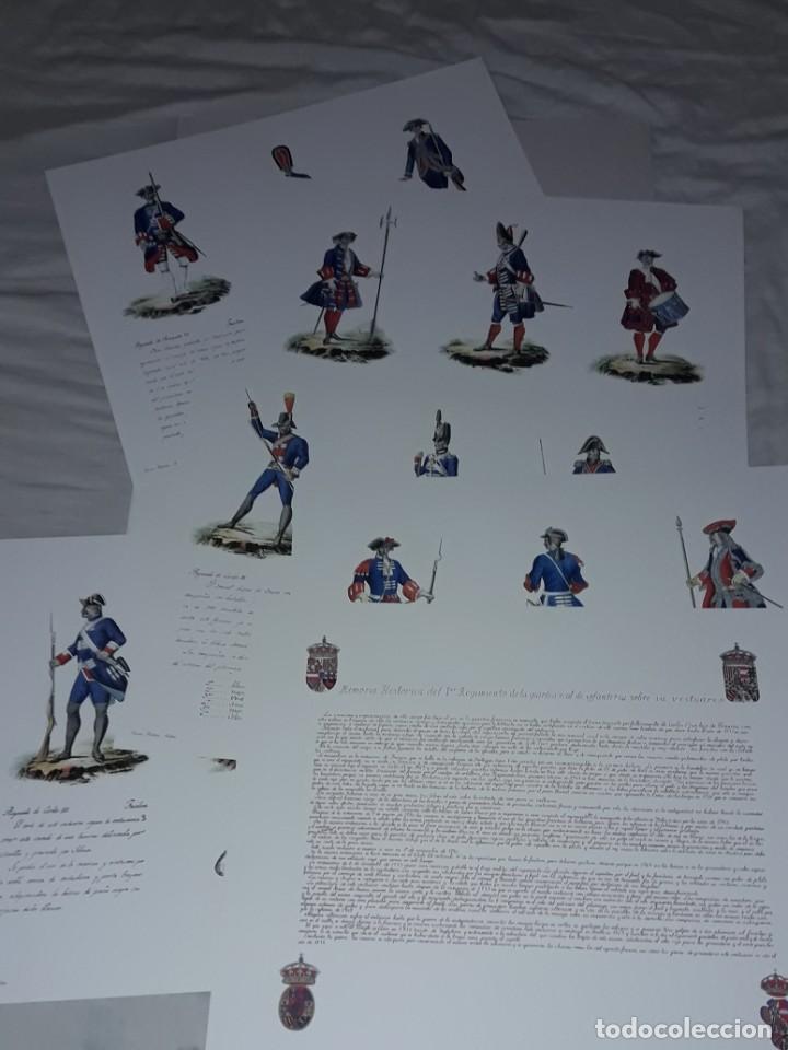 Militaria: Memoria Hist&oacute;rica Militar Primer Regimiento de la Guardia Real de Infanter&iacute;a Vestuario 1700-1816