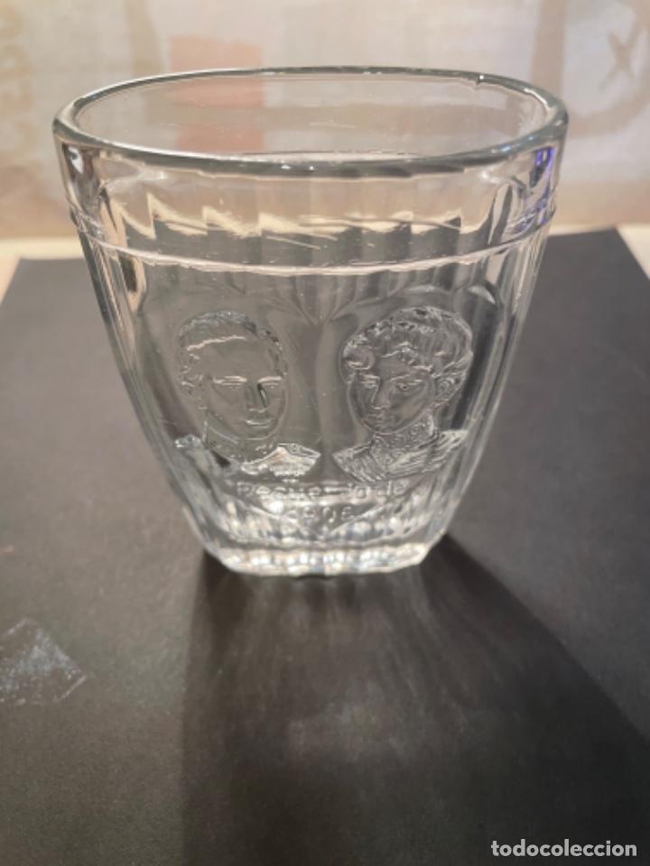 Militaria: ANTIGUO BASO DE PETACA BALNEARIO BODA REAL ALFONSO XIII VICTORIA EUGENIA 1906 M