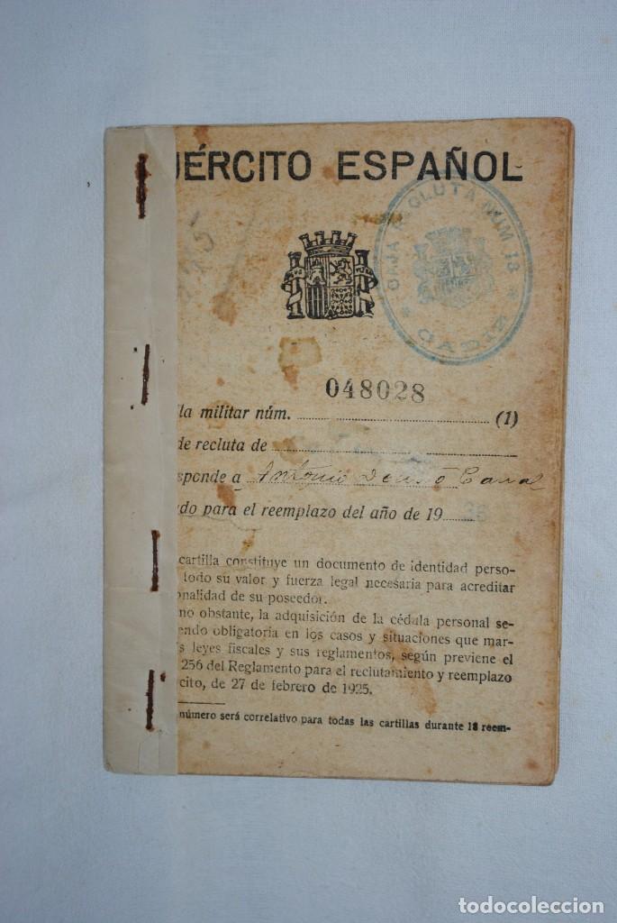 Militaria: CARTILLA MILITAR DEL EJERCITO ESPA&Ntilde;OL 1936