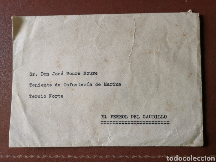 Militaria: Sobre Teniente de Infanter&iacute;a de Marina Tercio Norte Ferrol - Departamento Mar&iacute;timo C&aacute;diz Armada