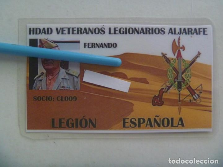 Military Antiques: LA LEGION : CARNET DE LA HERMANDAD DE VETERANOS LEGIONARIOS ALJARAFE