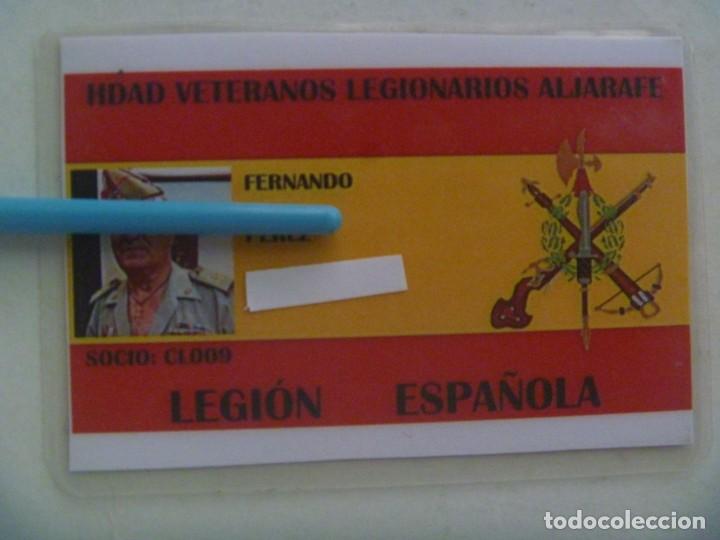 Military Antiques: LA LEGION : CARNET DE LA HERMANDAD DE VETERANOS LEGIONARIOS ALJARAFE