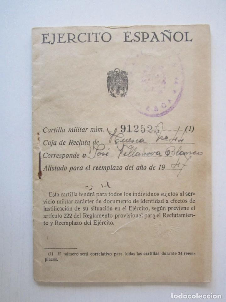 Military Antiques: CARTILLLA MILITAR TAMARITE 1947