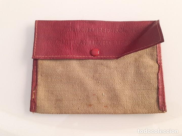 Military Antiques: ANTIGUA FUNDA CARTILLA MILITAR DE TROPA EJERCITO ESPA&Ntilde;OL