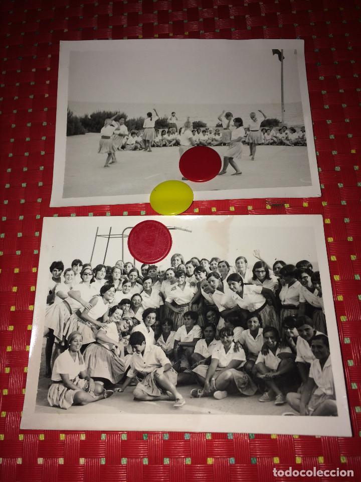 Militaria: CAMPAMENTOS FEMENINOS - FRENTE DE JUVENTUDES - PROVINCIA DE VALENCIA - A&Ntilde;OS 60 - 2 FOTOGRAF&Iacute;AS