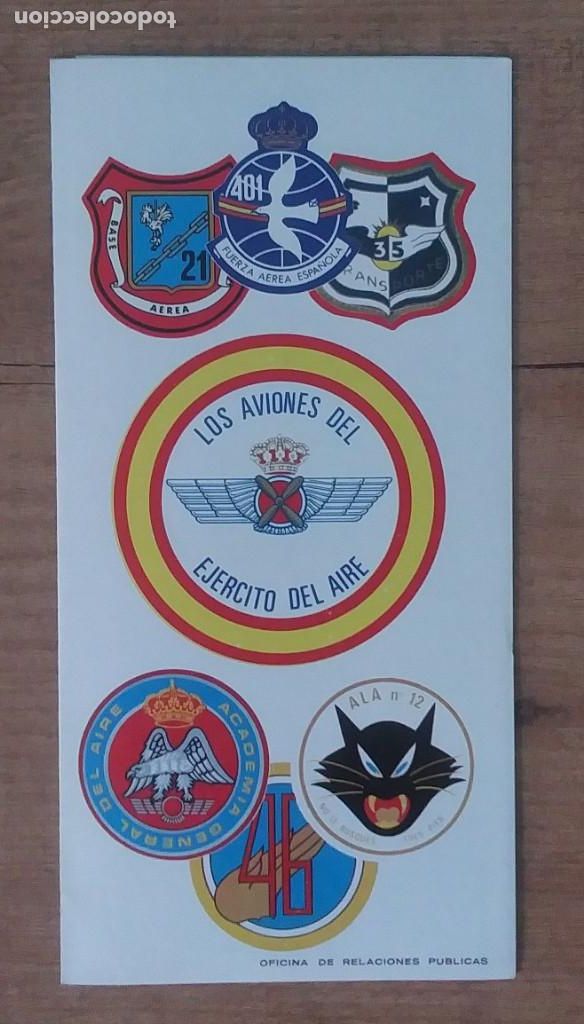 Militaria: Folleto del Ej&eacute;rcito del Aire - A&ntilde;os 80