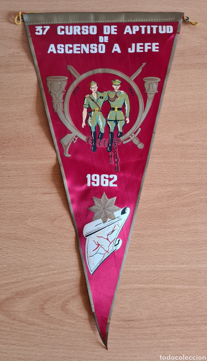 Militaria: Bander&iacute;n 37 Curso de Aptitud de Ascenso a Jefe 1936 1943 A&ntilde;o 1962 - Ej&eacute;rcito