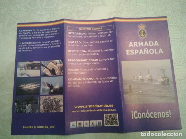Militaria: Folleto Armada Espa&ntilde;ola