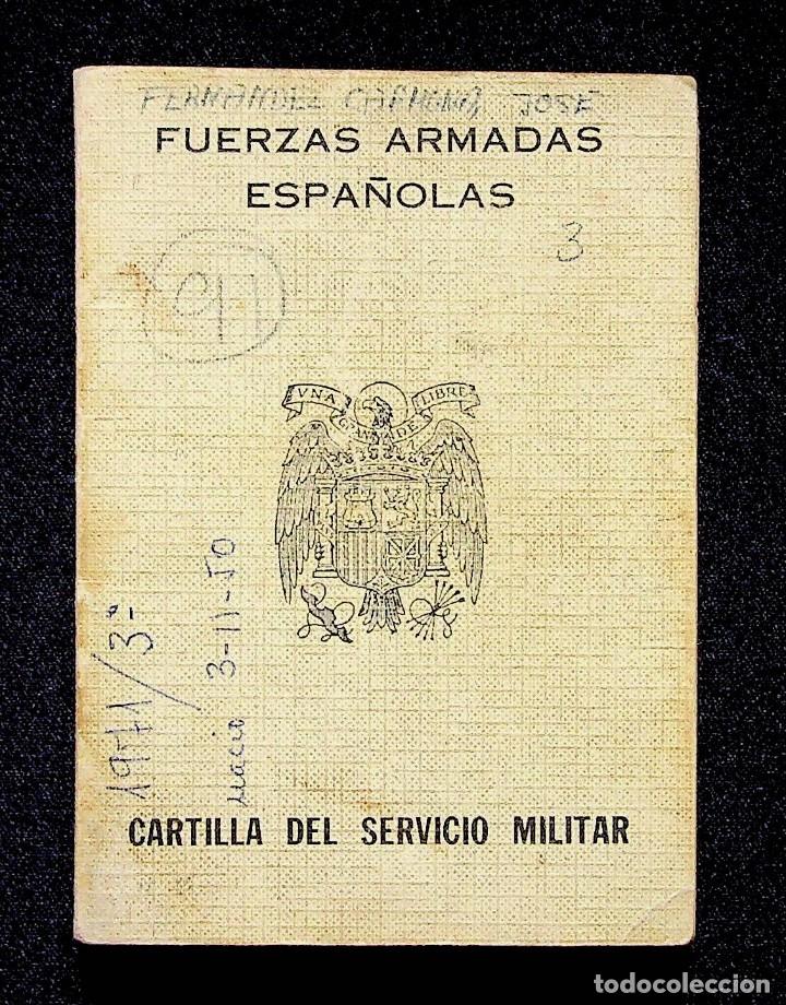 Militaria: CARTILLA DEL SERVICIO MILITAR. 1971.