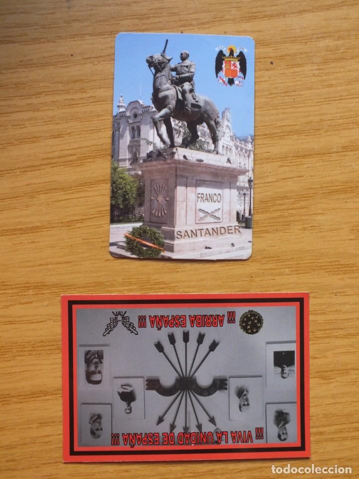 Militaria: CALENDARIO FRANCO SANTANDER Y DE FALANJE ARRIBA ESPA&Ntilde;A