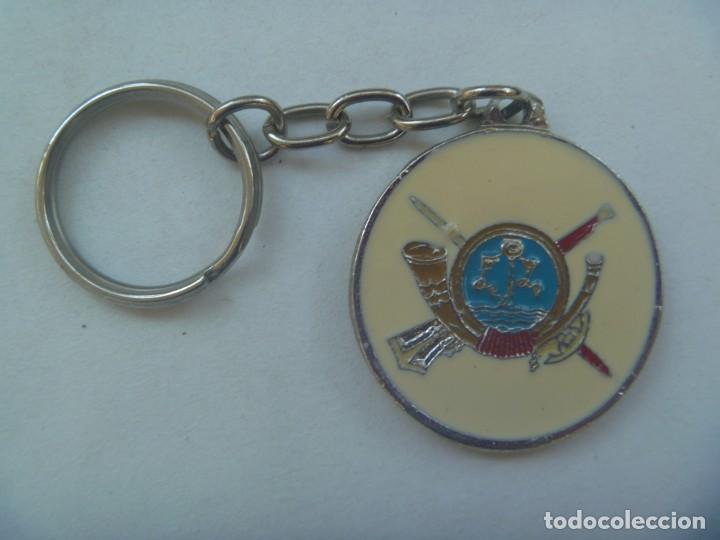 Militaria: LLAVERO DE LA UNIDAD DEL CUARTEL GENERAL RM. SUR