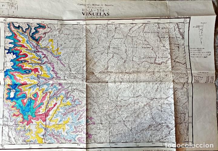 Militaria: MAPA MILITAR -VI&Ntilde;UELAS