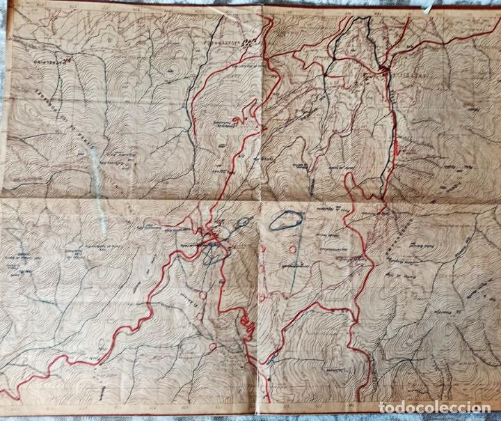Militaria: MAPA MILITAR CERCEDILLA - Foto 2