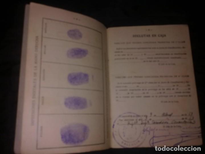Militaria: CARTILLA Y DOCUMENTOS DE MILITAR DE 1952 - Foto 3