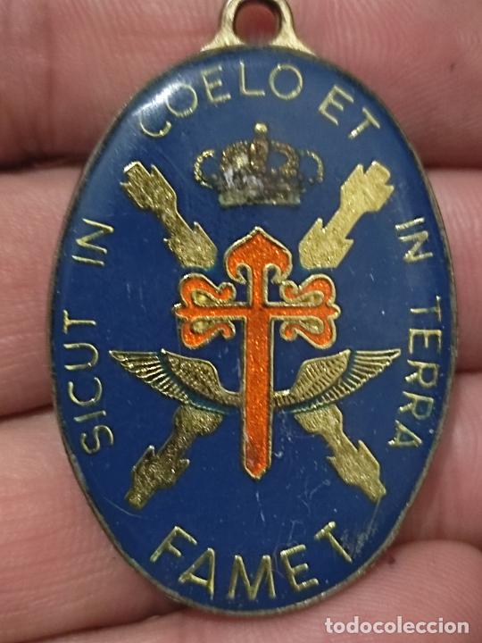 Militaria: FAMET LLAVERO GOTA MILITAR FUERZAS AEROMOVILES EJERCITO TIERRA 5 CMS ALTO ORIGINAL SIN CADENA