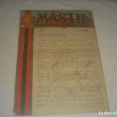Militaria: MASTIL , CAMPAMENTO FCO. FRANCO RIAÑO , LEON 1945 , 16 JULIO 4 PAGS.