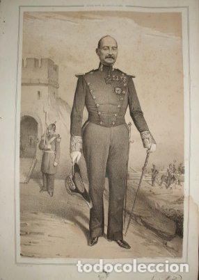Military Antiques: LITOGRAFIA MILITARES. LUIS MU&Ntilde;OZ. LIT. VALDIVIESO. 39,5x26,5 CM. G-MILITAR-015