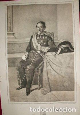 Militaria: LITOGRAFIA MILITARES. FRANCISCO VICENTE DE IRA&Ntilde;ETA. LIT. VALDIVIESO. 39,5x26,5 CM. G-MILITAR-030